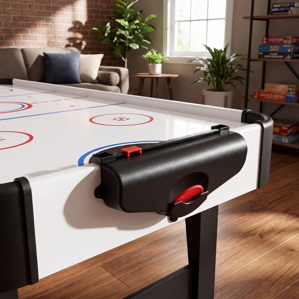 Redsmile 42 Inch Air Powered Hockey Table Top Scoring 2 Pushers for Game Room Family Fun Indoor Play