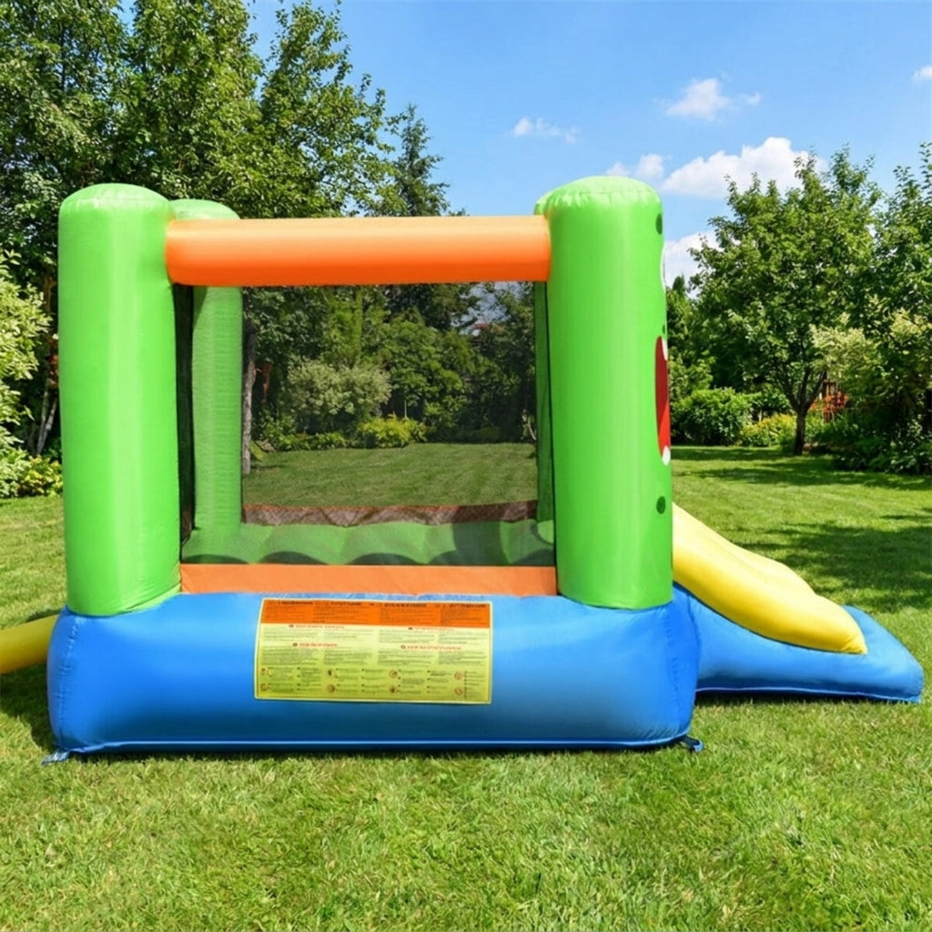 Redsmile Inflatable Bounce House Jumper Castle Kids Playhouse without Blower, Multicolor