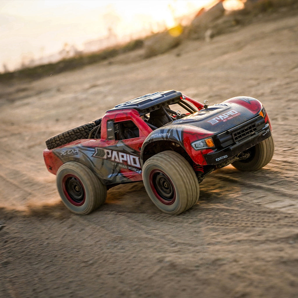 Redsmile 1:14 RC Cars for Adults, 43MPH Fast Remote Control Car with 2 Shells ,2 Extra Tires, 4WD Off-Road RC Truck, All Terrain RC Vehicle Toy Gifts for Boys,Kids