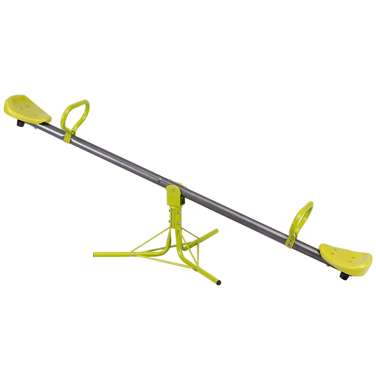 Redsmile Kids Seesaw Swivel Children Teeter Totter Outdoor Play Set for 2 Children - Multicolor - Backyard Playground