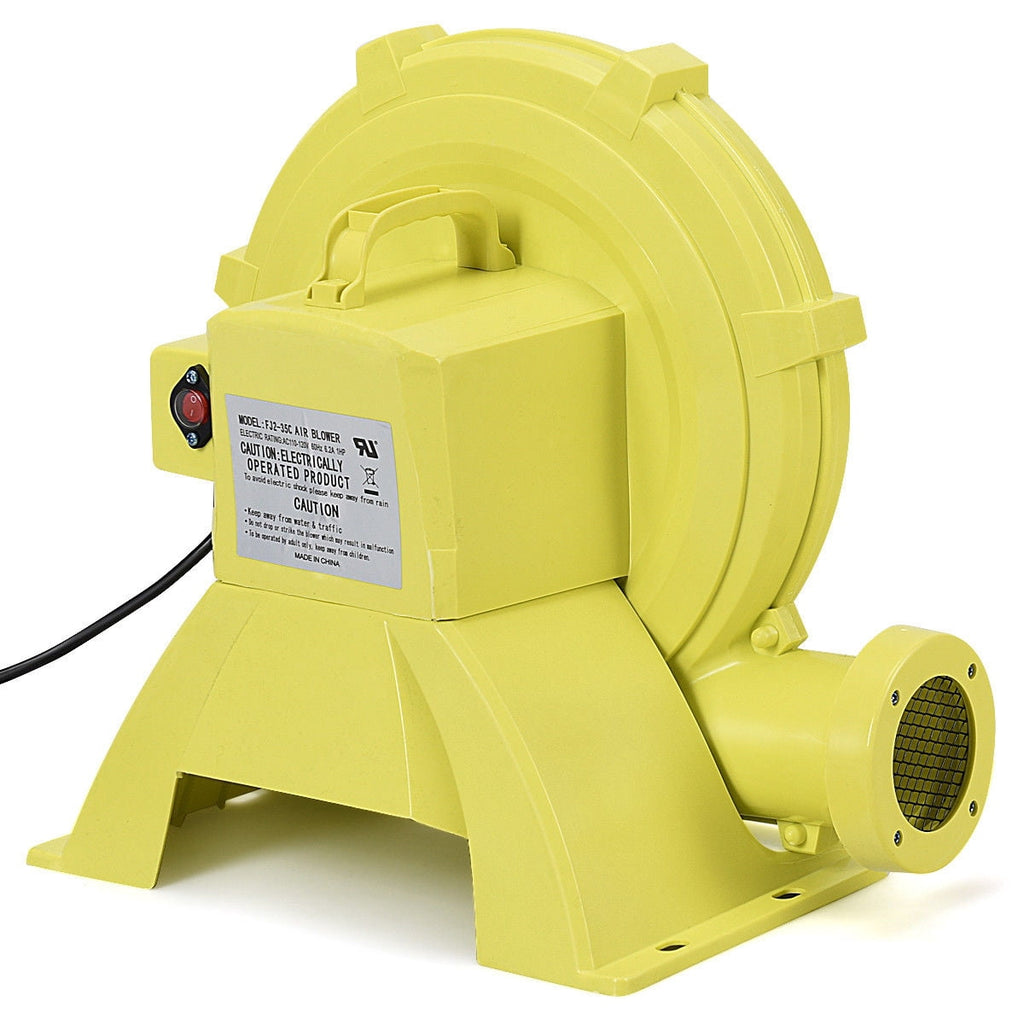 Redsmile 950 W 1.25 HP Air Blower Pump Fan for Inflatable Bounce House - Powerful Inflation Fan for Bounce House Castle Water Slide