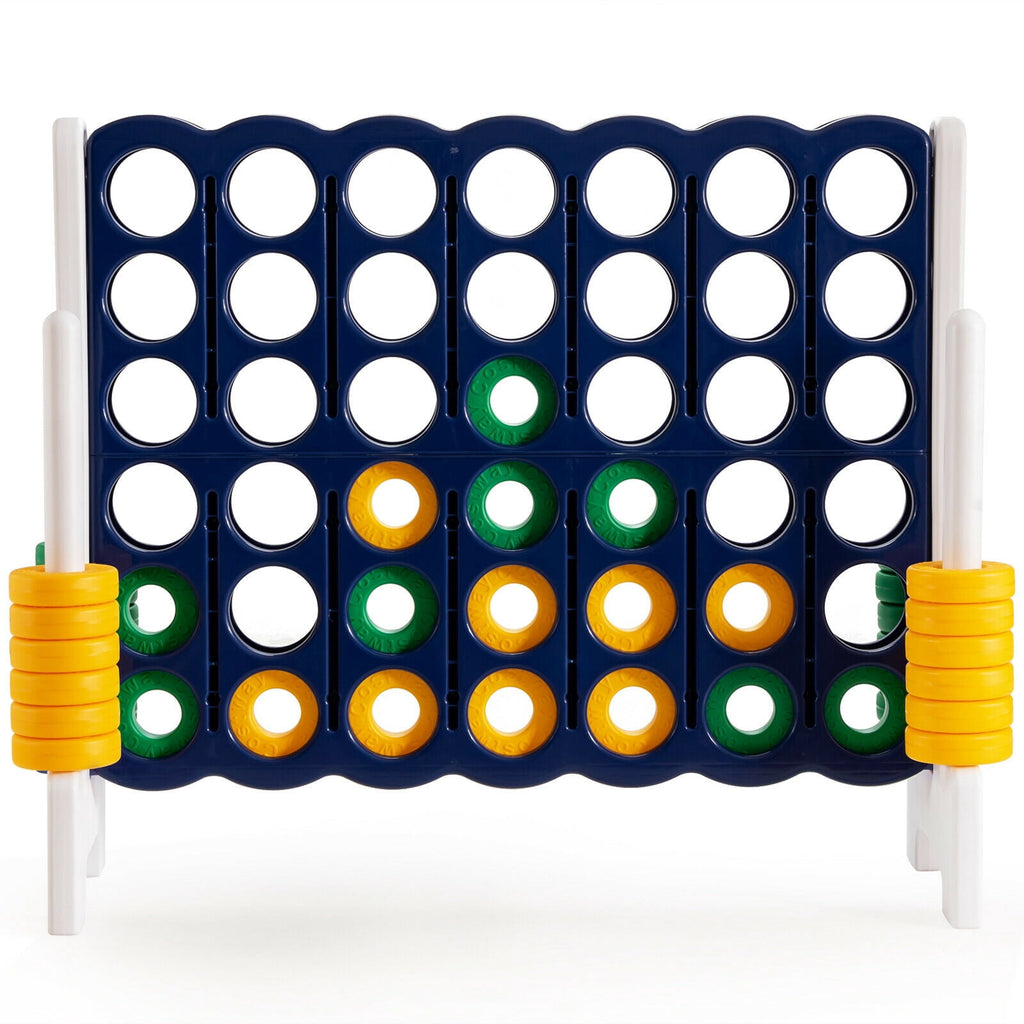 Redsmile 4-to-Score 4 in A Row Giant Game Set for Kids Adults Family Fun Multicolor - Outdoor Backyard Lawn Party Game for Kids Adults