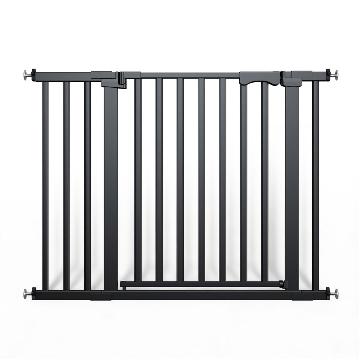 Redsmile 30 Inch Extra Tall Baby Gates for Doorway, Auto Close Pet Gate, 30 Inch to 43 Inch Wide Pressure Mounted, Gifts for Mom, Black