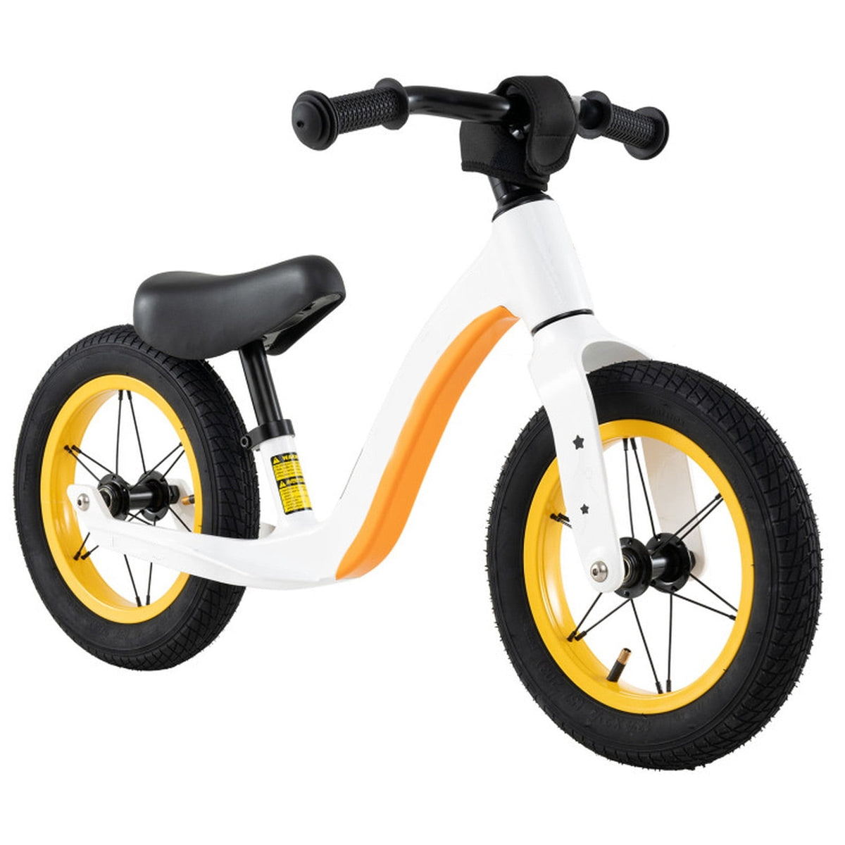 Redsmile 12 Inch Balance Bike for Toddlers, No Pedal Bike with Adjustable Seat and Handlebar, Lightweight Alloy Training Bike, White