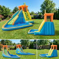 Redsmile Inflatable Water Slide Kids Bounce House with 740W Blower - Multicolor - Kids Birthday Party
