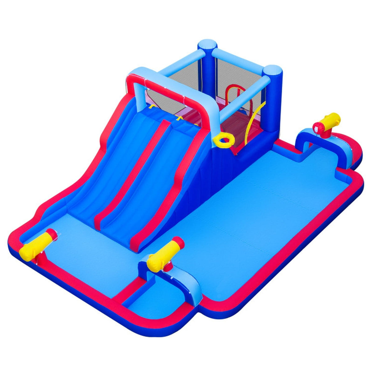 Redsmile Inflatable Water Slide Park for Kids Backyard Outdoor Fun, Multicolor