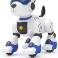 Redsmile Interactive Robot Dog Toy with Remote, Voice and Gesture Control, Singing Dancing Robotic Puppy with Wheels, Blue
