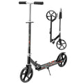 Redsmile Kick Scooter with 3 Adjustable Levels,Folding Commuter Scooter 8 Inch Big Wheels for Teens Adults,Black