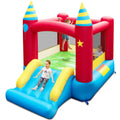 Redsmile Kids Inflatable Bounce Castle Excluded Blower, Multicolor