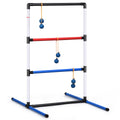 Redsmile Ladder Ball Toss Game Set with Bolas Score Tracker and Carrying Bag Outdoor Lawn Game for Family Kids Adults - Multicolor