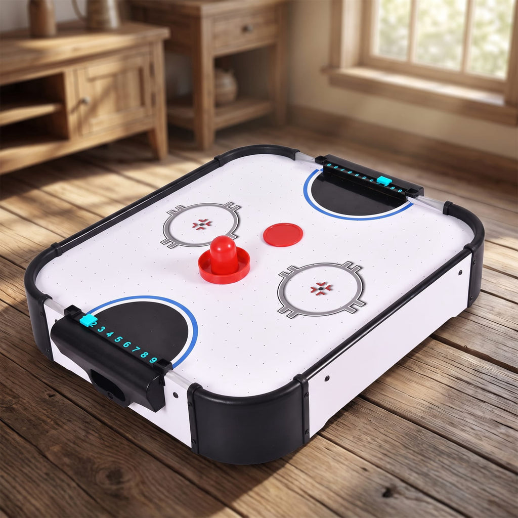 Redsmile 42 Inch Air Powered Hockey Table Top Scoring 2 Pushers for Game Room Family Fun Indoor Play