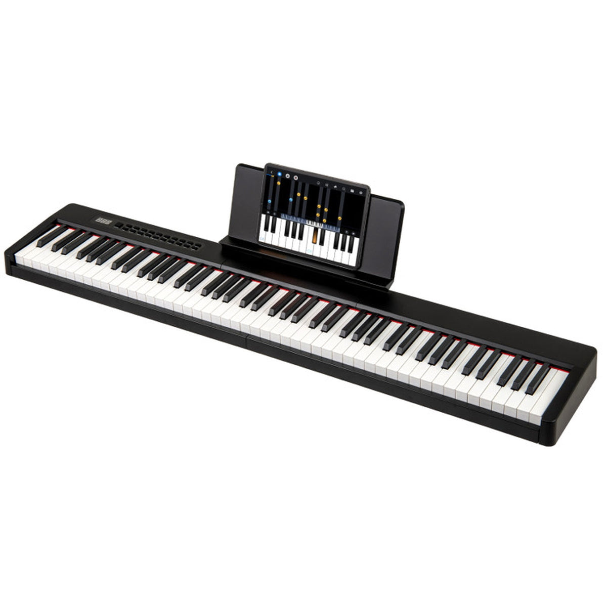 Redsmile 88-Key Velocity-Sensitive Digital Piano with Dual Mode and Recording for Home Studio Practice with Expressive Full-Range Sound, Black